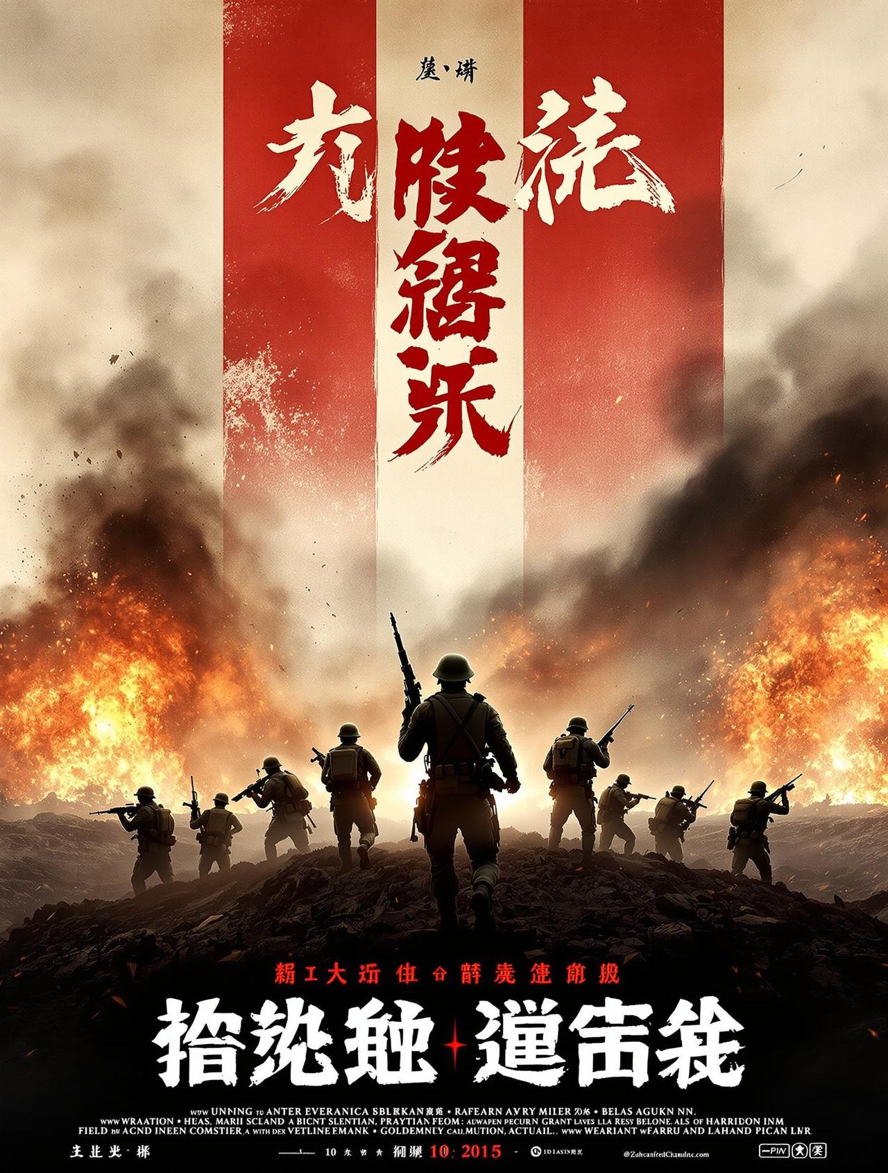 《烽火少年》高清海报 - 歪歪影视青春抗战剧